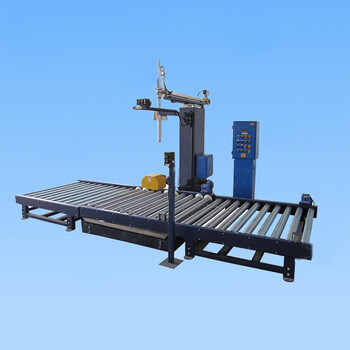 化妝品壓蓋機(jī),800升IBC噸桶半自動(dòng)防爆壓蓋機(jī)