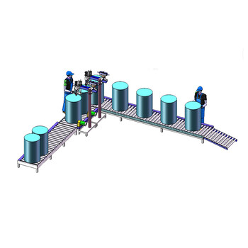 溶劑灌裝機(jī)_200L無泡沫灌裝機(jī)