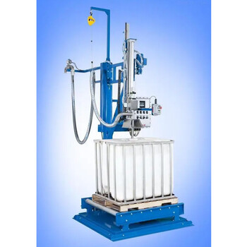 1000L噸桶乳膠漆灌裝機(jī)_耐腐蝕型灌裝機(jī)