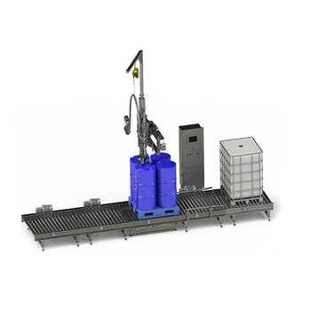 半自動灌裝機(jī)1000L-IBC噸桶尿素灌裝機(jī)