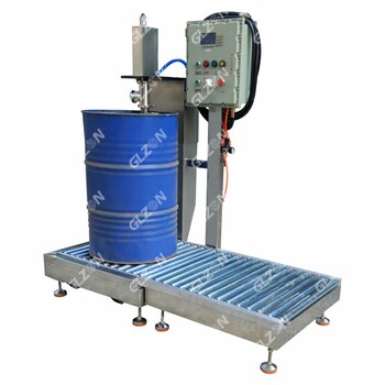 防凍液包裝機_800L-IBC噸桶密閉式稱重包裝機-技術(shù)可靠