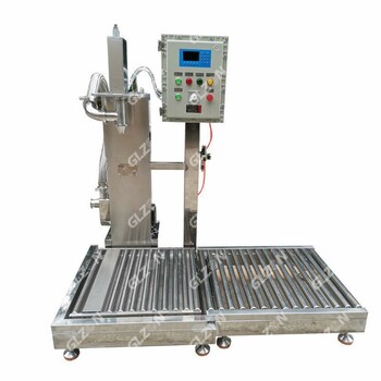 稱重式定量灌裝機(jī),200升潤滑油化工灌裝機(jī)