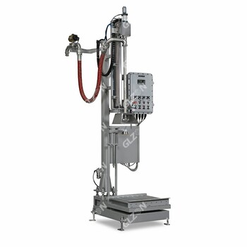200千克氣動雙頭包裝機_碘酒碘伏包裝機