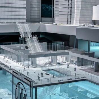 北京工业展厅沙盘模型制作
