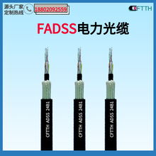 A3A9電力光纜24芯FADSS非金屬全介質自承式光纜ADSS防鼠光纜圖片