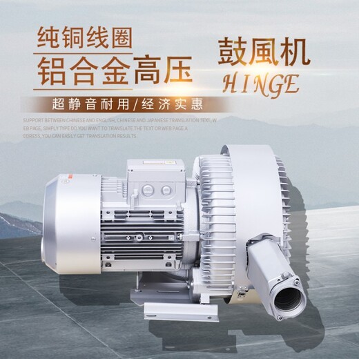 RB高压漩涡风机高压鼓风机曝气增氧漩涡气泵气环式真空泵