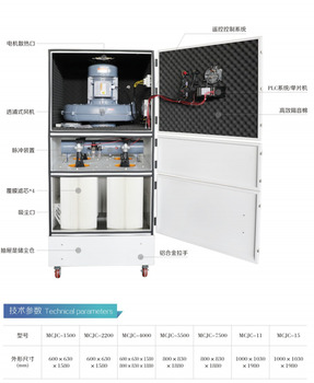 移動脈沖集塵器工業(yè)脈沖集塵器集塵器工業(yè)用脈沖集塵器磨床用