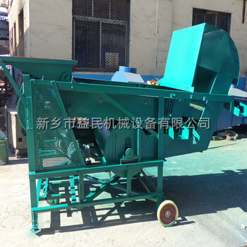 商丘酒廠用的移動式振動篩高粱篩選機除雜機