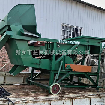 商丘酒廠用的移動式振動篩高粱篩選機除雜機