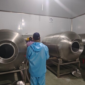 調理牛肉加工設備，牛柳涮鍋牛肉片液壓滾揉機的好處