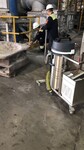 化工厂车间地面清理用1500W80L移动式无线电瓶工业吸尘器WD-80P