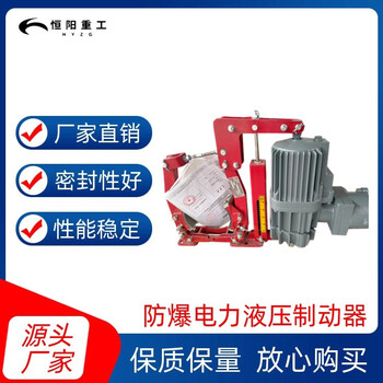 BYWZ5-315/90電力液壓推桿制動器制動平穩(wěn)動作靈敏