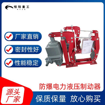 恒陽BYWZ9-500/201防爆液壓鼓式制動器性能可靠