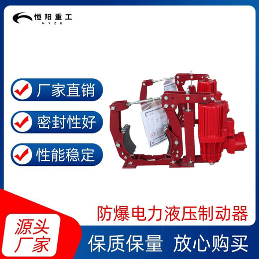 恒阳重工厂家供应BYWZ5-250/25电力液压推杆制动器可定制安装