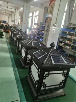 YK-Z070圍墻燈壓鑄鋁柱頭燈福字柱頭燈大門燈