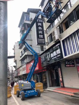 上海寶山區(qū)附近哪有26米18米自走登高作業(yè)車出租電話