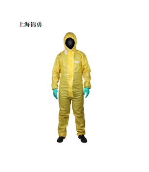 防靜電限次防護(hù)服，膠條型防化服/無(wú)紡布連體服-連體式防化服