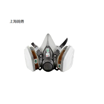 雙罐呼吸防護套裝，過濾式防毒半面罩/噴漆防護面罩-半面式呼吸器