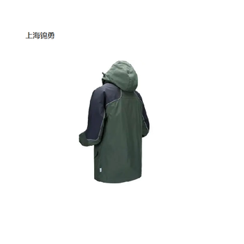 戶外防寒外夾克，帶帽防寒外夾克分體防寒保暖服-PU覆膜勞保服