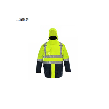 高警示防寒服/防护工作服-PU防水面料防寒服-防雨防雪保暖劳保服