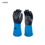 防化保暖手套，PVC防化防寒手套/丁腈双涂层防低温手套-防寒手套