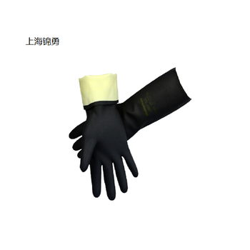 氯丁橡胶防化手套防腐蚀性酸碱手套全涂层防化手套防酸碱手套