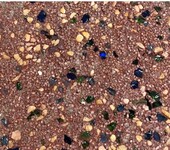福州砾石聚合物艺术混凝土地坪公园仿石彩色路面装饰方案