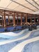 海南琼海市酒店景观仿沙滩砾石聚合物地坪洗砂混凝土工艺施工