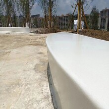  Suqian City Landscape Concrete Shaped Seating Bench Real Stone Li Taike Stone Taike Grinding Stone Production Picture