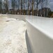 宝鸡市政树池UHPC景观设计艺术混凝土坐凳泰科石材料现场制作