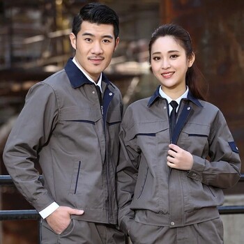 上海長(zhǎng)寧工作服定做，純棉工衣定制，車間工服訂制廠家