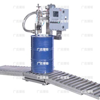 200升跑道漆灌裝機(jī)旋蓋轉(zhuǎn)盤式灌裝機(jī)