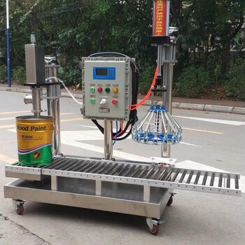 18升可可液包裝機(jī)_雙頭稱重式包裝機(jī)