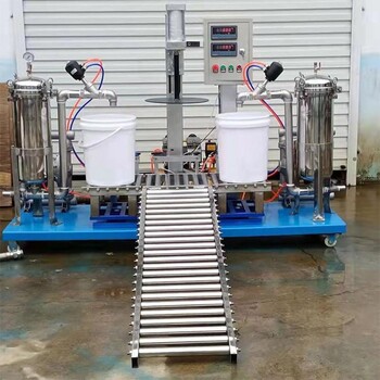 清洗劑灌裝機-10千克強酸強堿灌裝機