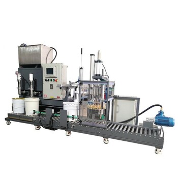 50L礦泉水包裝機雙工位儲槽式包裝機