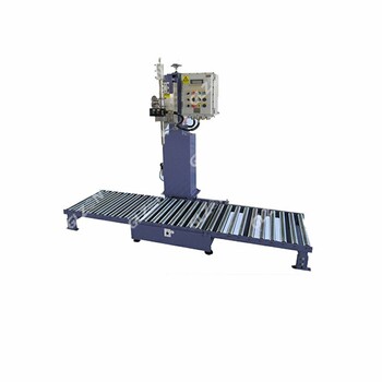 200升化工溶劑壓蓋機(jī)氣動式壓蓋機(jī)