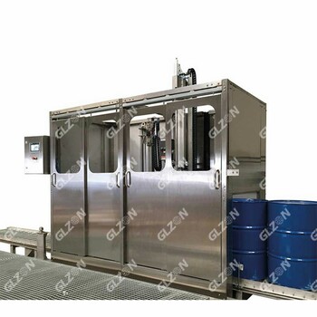 210L自動定量灌裝機(jī)石化液體灌裝機(jī)