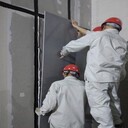 通體纖維水泥板、清水板佳壁美巖板，通體纖維水泥板