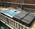 生產溫州別墅私家花園成品泳池、恒溫加熱家用泳池設備