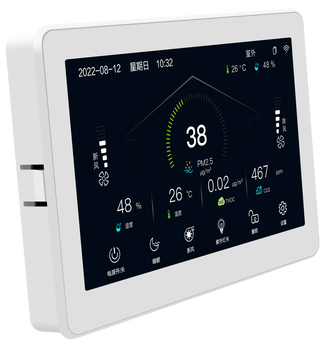 G7MAX新风柜机控制器，pm2.5传感器外置款，新风控制