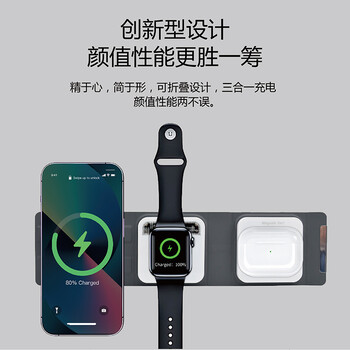 供應(yīng)無線充電器PU手機無線充磁吸無線充電器PU無線充
