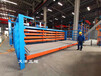 湖北随州抽屉式板材货架6米钢板存放架重型抽屉式货架