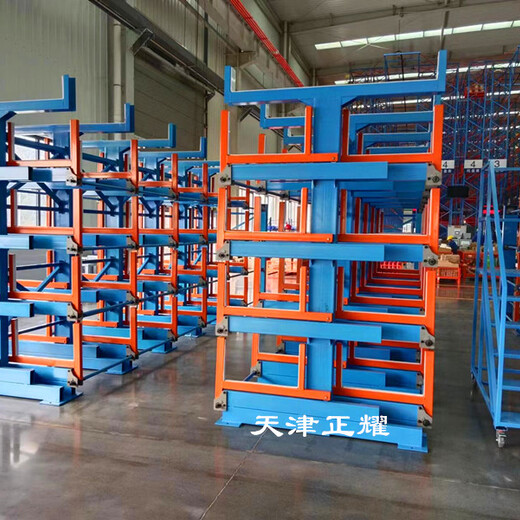 上海闵行铜排货架伸缩式结构吊车取货摆放种类多占地小