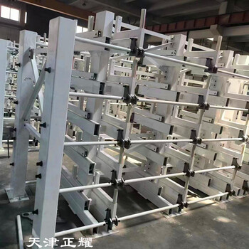銅棒鋼棒棒材圓鋼存儲新方式伸縮懸臂式棒料貨架圖片