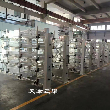 銅棒鋼棒棒材圓鋼存儲新方式伸縮懸臂式棒料貨架圖片
