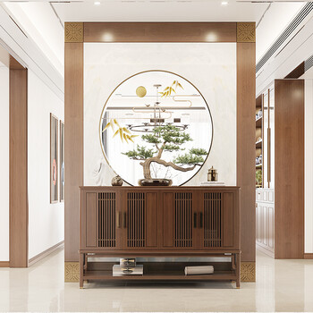 新中式家具廠家-衣柜餐邊柜櫥柜整體定制-一棵樹家具