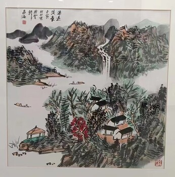 晁海老師國(guó)畫小品源遠(yuǎn)流長(zhǎng)