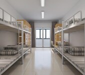 宿舍上下床生产厂家员工寝室双层床质好价低