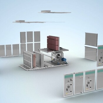 湖北随州市组合式机组食品车间制冷空调组合式空调机组