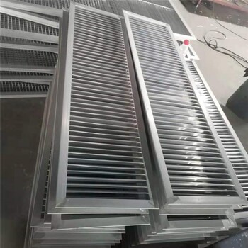 吉林省吉林市单层百叶风口铝合金ABS材质单层百叶风口空调出风口检修口双层回风口